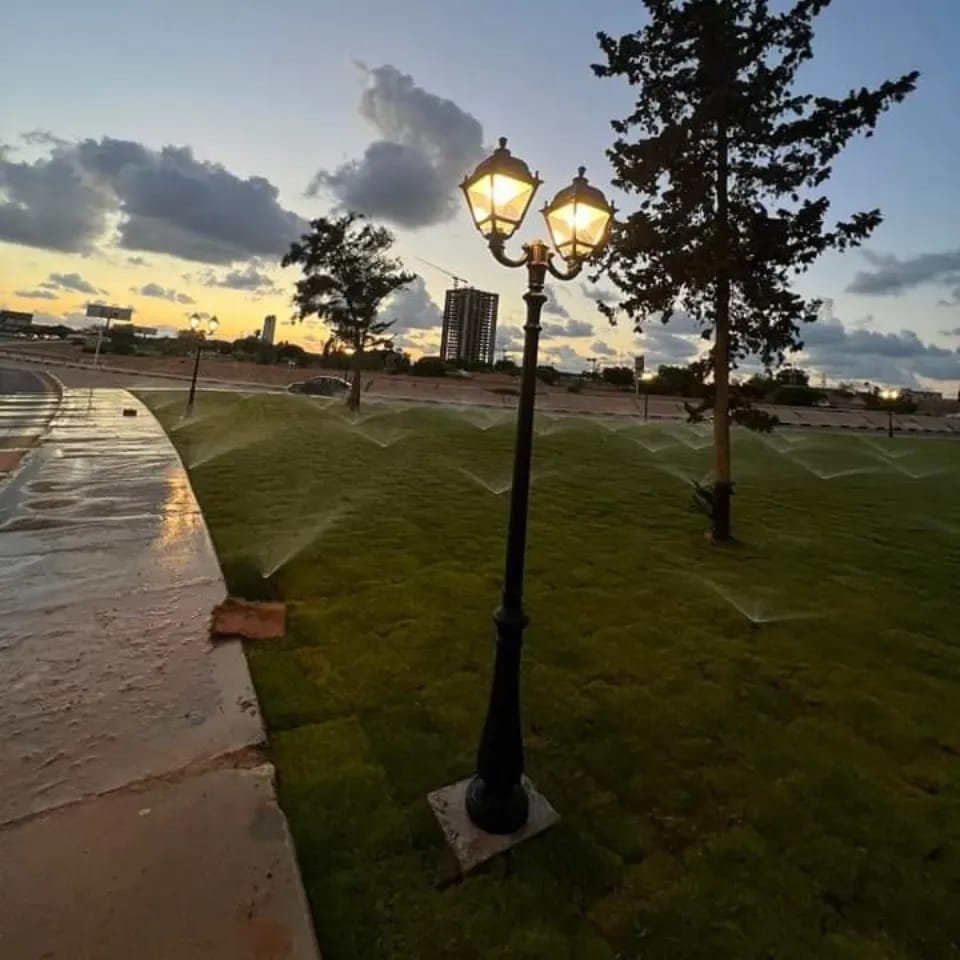 تركيب شبكات ري الحدائق