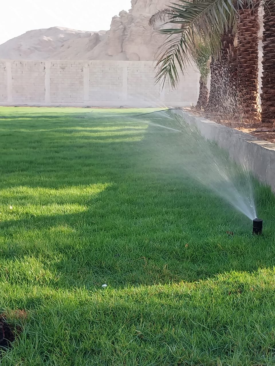 صيانة شبكات الري